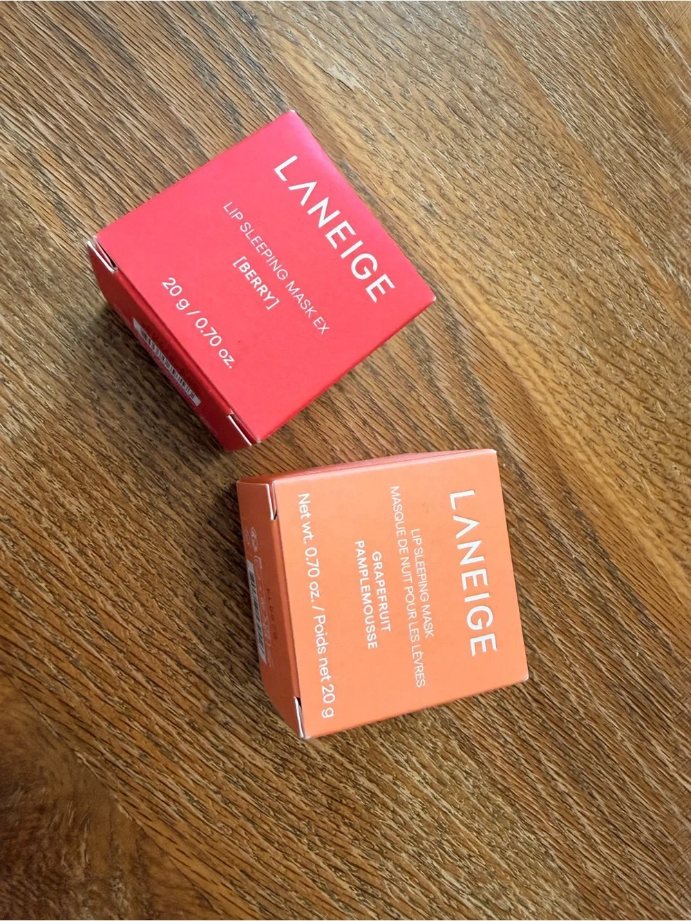 LANEIGE Grapefruit Lip Sleeping Mask - Coral Pink Jar